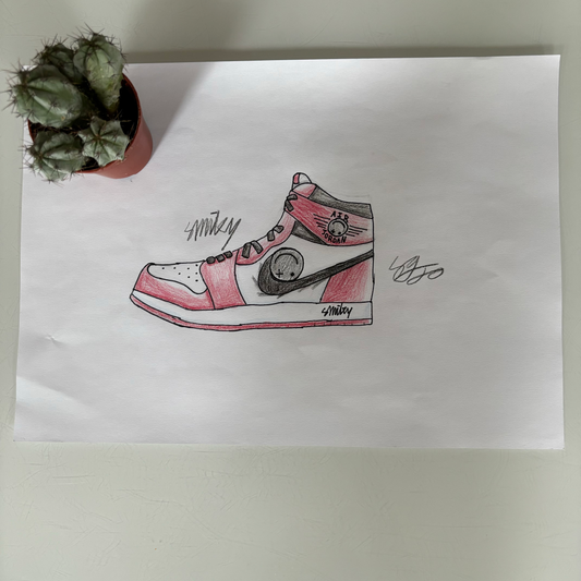 Smiley Air Jordan 1 Chicago