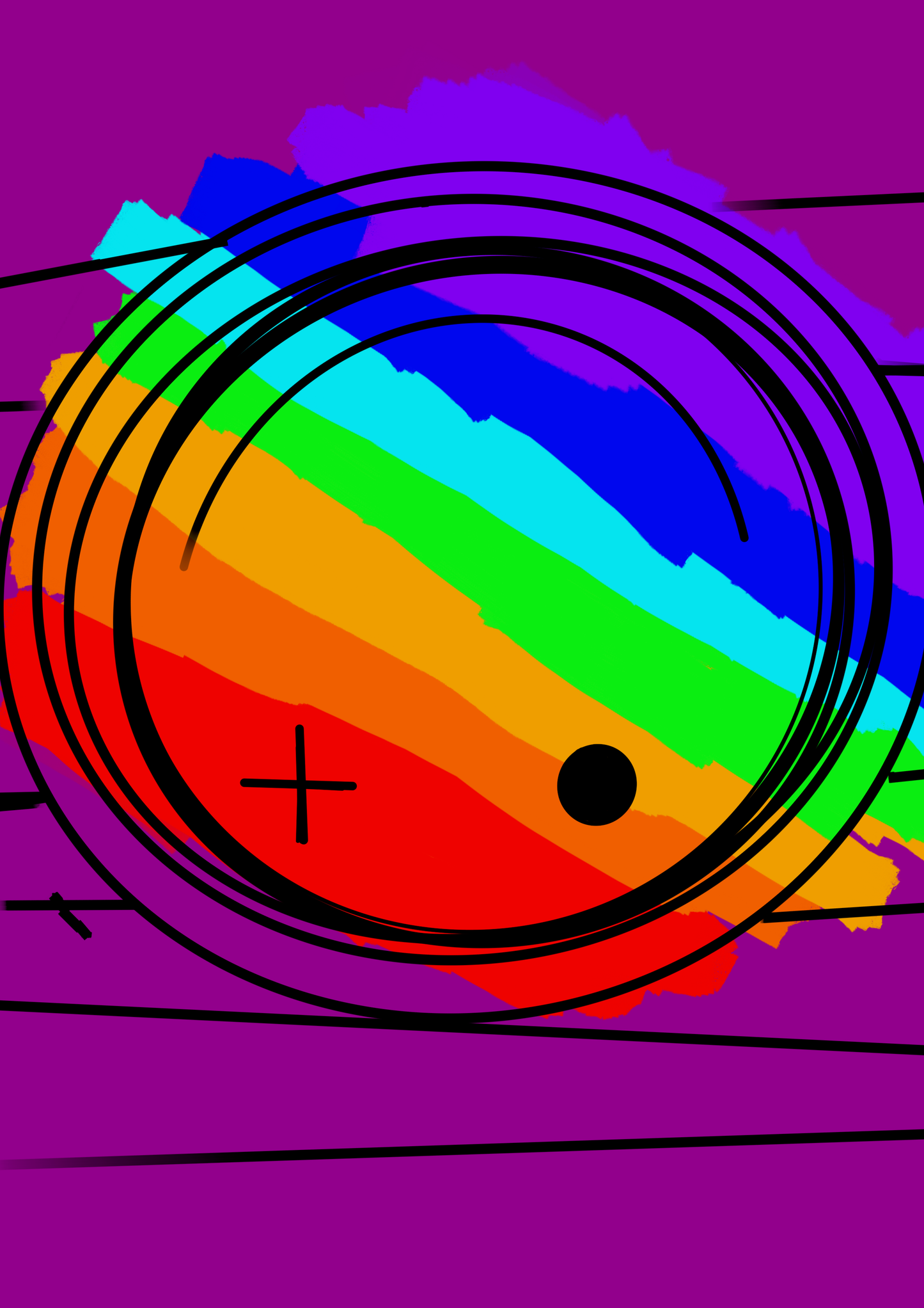 Rainbow Smiley Face