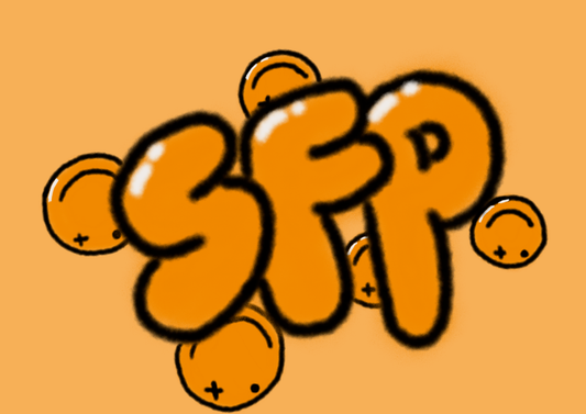 Orange Graffiti SFP